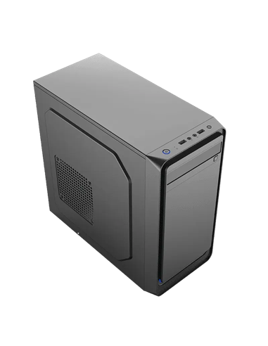 Компьютерный корпус Sohoo 6503BK, Micro-ATX, ATX, Чёрный