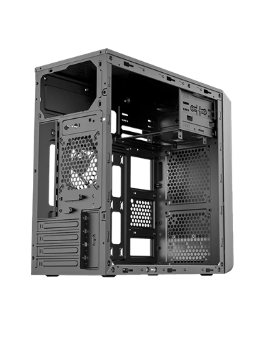 Компьютерный корпус Sohoo 6503BK, Micro-ATX, ATX, Чёрный