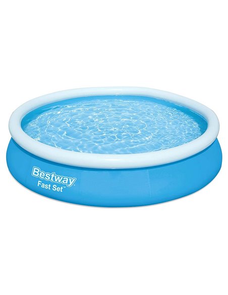 Piscină gonflabilă Bestway Fast Set, 6050L, Albastru/Alb, 57273