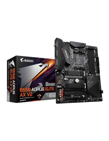 Материнская плата Gigabyte B550 AORUS ELITE AX V2, AM4, AMD B550, ATX