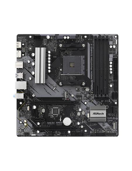 Материнская плата ASRock B550M PHANTOM GAMING 4, AM4, AMD B550, Micro-ATX