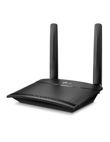 Router fără fir TP-LINK TL-MR100, 4G, Negru