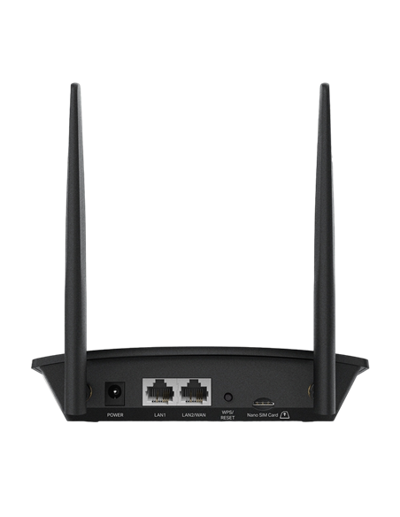 Беспроводной маршрутизатор TP-LINK TL-MR100, 4G, Чёрный