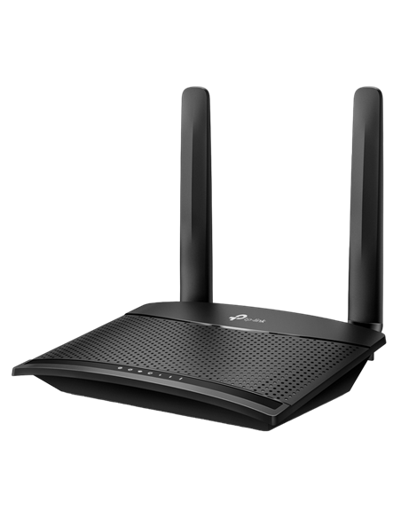 Router fără fir TP-LINK TL-MR100, 4G, Negru