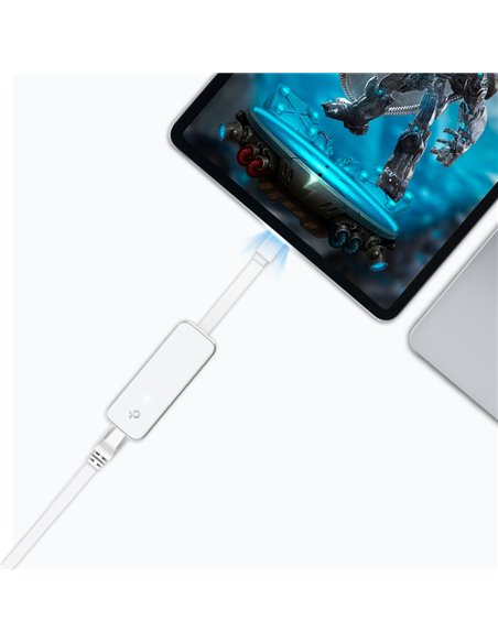 Сетевой адаптер TP-LINK UE300C, Белый