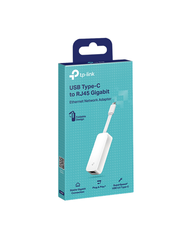 Сетевой адаптер TP-LINK UE300C, Белый