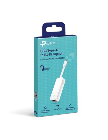 Adaptor de rețea TP-LINK UE300C, Alb