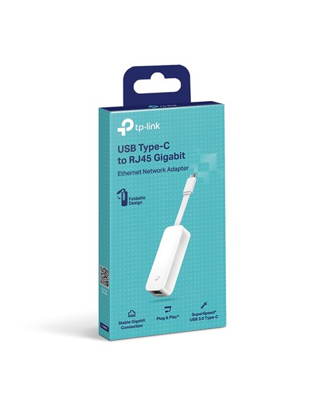 Сетевой адаптер TP-LINK UE300C, Белый