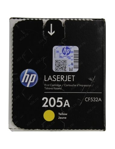 Картридж HP CF532A (205A), Желтый