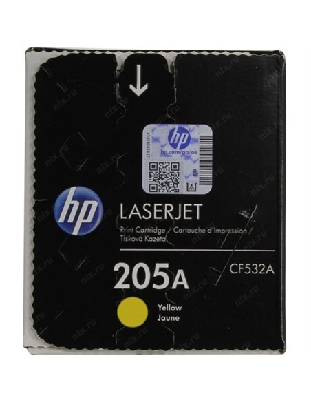 Картридж HP CF532A (205A), Желтый