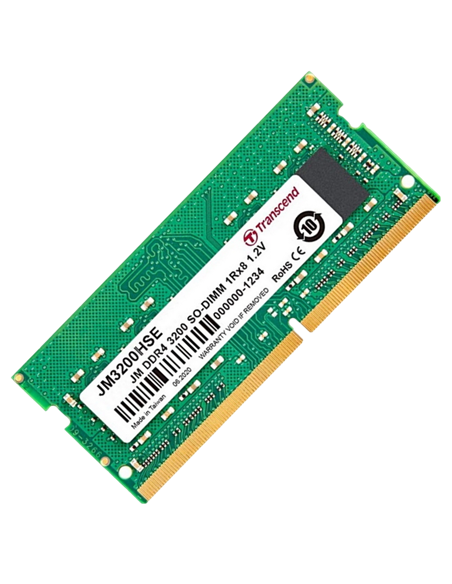 Оперативная память Transcend JM3200HSE-16G, DDR4 SDRAM, 3200 МГц, 16Гб Оперативная память Transcend JM3200HSE-16G, DDR4 SDRAM, 3200 МГц, 16Гб