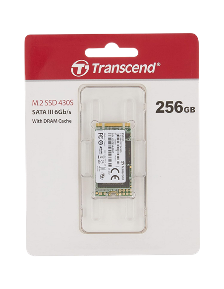 Накопитель SSD Transcend 430S, 256Гб, TS256GMTS430S