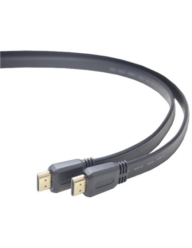 Видеокабель Cablexpert CC-HDMI4F-1M, HDMI (M) - HDMI (M), 1м, Чёрный