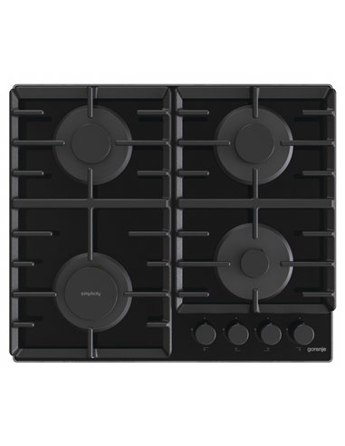 Plită pe gaz Gorenje GT 642 SYB, Negru