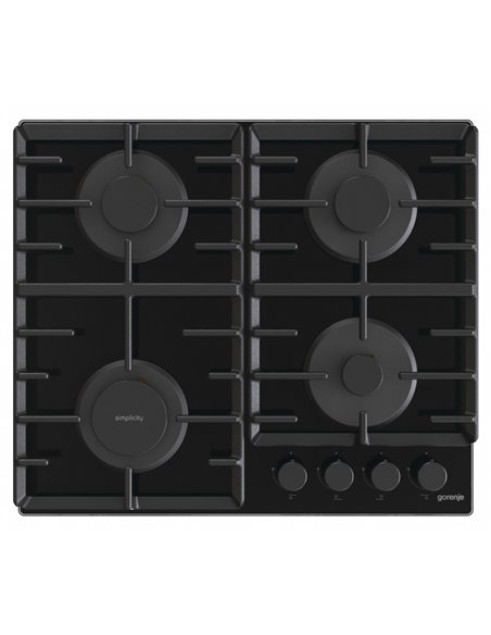 Plită pe gaz Gorenje GT 642 SYB, Negru
