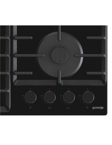 Plită pe gaz Gorenje GT 642 SYB, Negru Plită pe gaz Gorenje GT 642 SYB, Negru