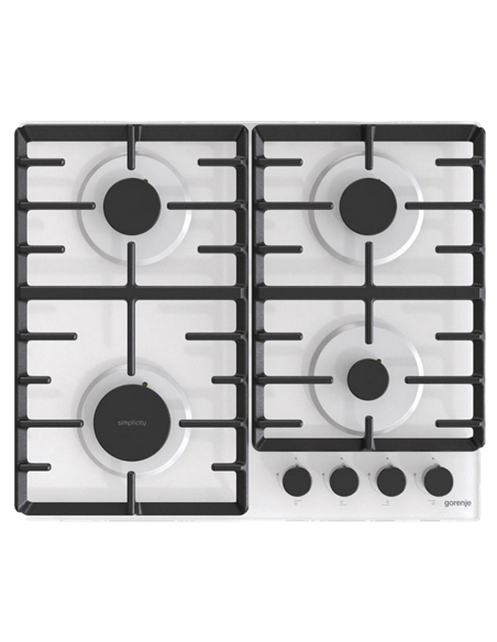 Plită pe gaz Gorenje GT 642 SYW, Alb