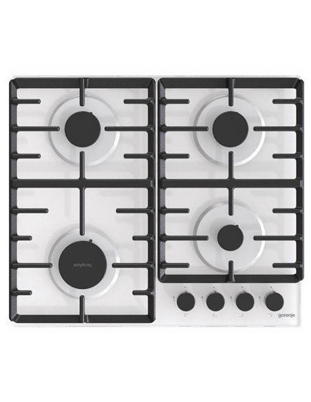 Plită pe gaz Gorenje GT 642 SYW, Alb