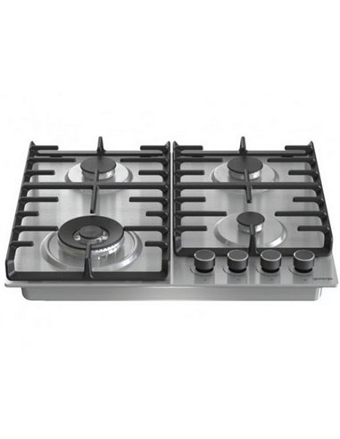 Plită pe gaz Gorenje GW 642 ABX, Oțel inoxidabil