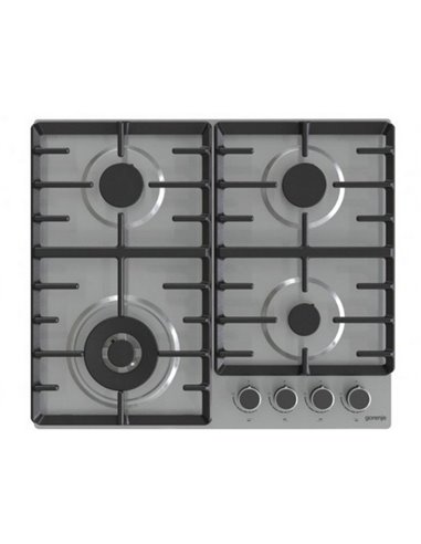 Plită pe gaz Gorenje GW 642 ABX, Oțel inoxidabil