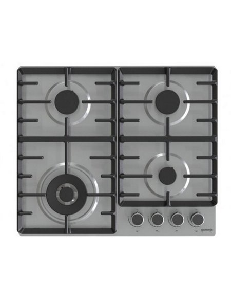 Газовая варочная панель Gorenje GW 642 ABX, Нержавеющая сталь