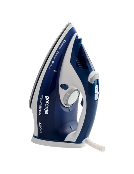 Fier de călcat Gorenje Steam care plus SIH2200BLC, 2200W, Albastru