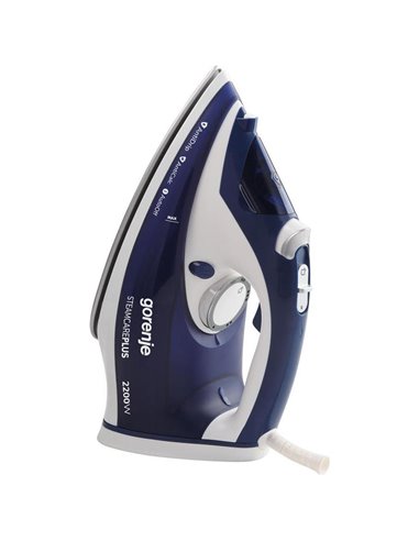 Fier de călcat Gorenje Steam care plus SIH2200BLC, 2200W, Albastru