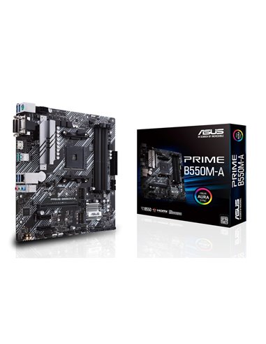 Материнская плата ASUS PRIME B550M-A, AM4, AMD B550, Micro-ATX