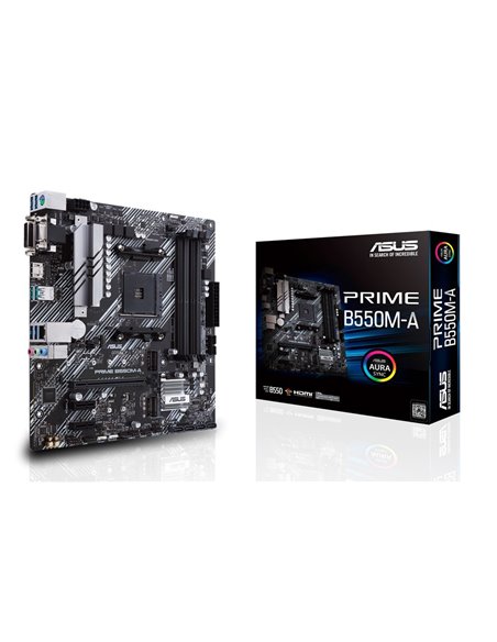 Материнская плата ASUS PRIME B550M-A, AM4, AMD B550, Micro-ATX