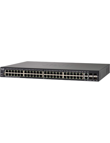 Switch de rețea Cisco SF250-48, 4x 10/100 Mbps, 4x SFP
