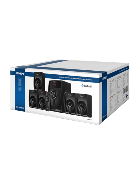 Компьютерные колонки 5.1 SVEN HT-202, Чёрный Компьютерные колонки 5.1 SVEN HT-202, Чёрный