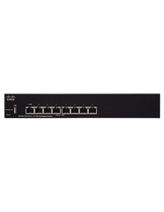 Switch de rețea Cisco SF350-08, 8x 10/100 Mbps 2