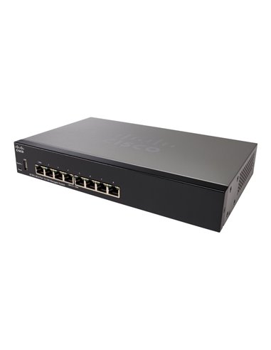 Сетевой коммутатор Cisco SF350-08, 8x 10/100 Мбит/с