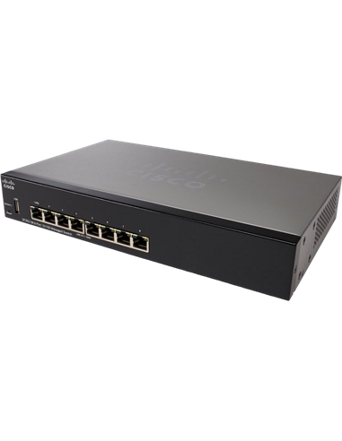 Сетевой коммутатор Cisco SF350-08, 8x 10/100 Мбит/с