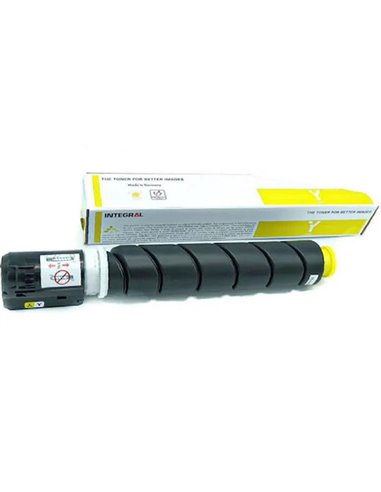 Тонер Integral Compatible EXV-55, Желтый