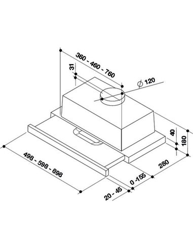 Hota încorporabilă Whirlpool AKR 749/1 IX, Argintiu