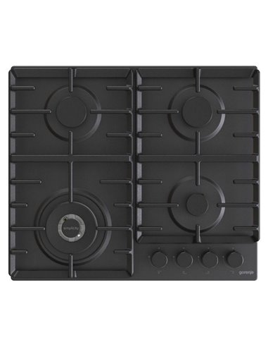 Газовая варочная панель Gorenje GW 642 SYB, Чёрный