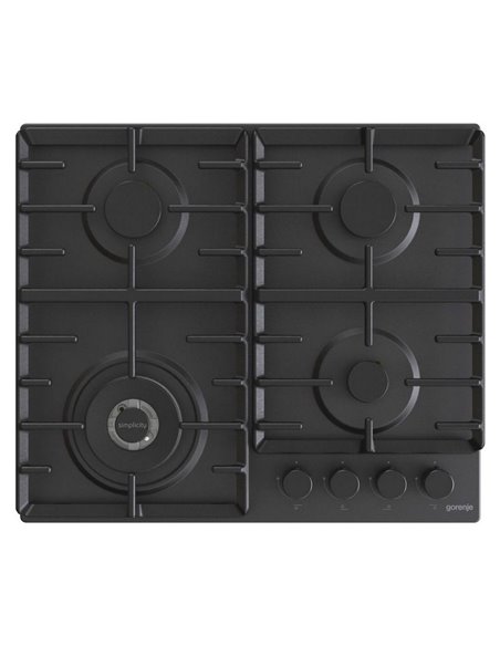Plită pe gaz Gorenje GW 642 SYB, Negru