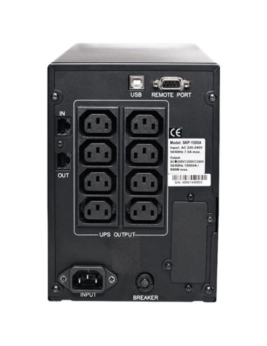 Sursă de alimentare neîntreruptibilă PCM SPT-1000, Linear-interactiv, 1000VA, Turn