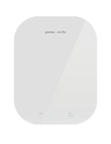 Электронные кухонные весы Gorenje Ora ito KT10 ORAW, Белый