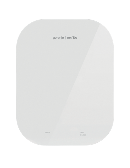 Cântar electronic de bucătărie Gorenje Ora ito KT10 ORAW, Alb