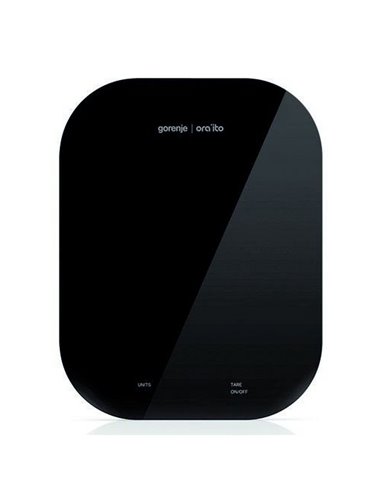 Cântar electronic de bucătărie Gorenje Ora ito KT10 ORAB, Negru