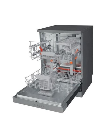Посудомоечная машина Hotpoint-Ariston HFC 3C41 CW X, Серебристый