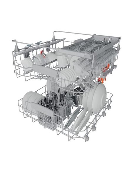 Посудомоечная машина Hotpoint-Ariston HFC 3C41 CW X, Серебристый