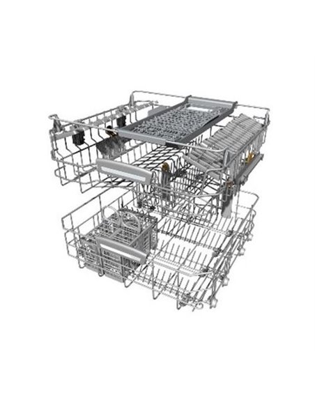 Посудомоечная машина Hotpoint-Ariston HFC 3C41 CW X, Серебристый