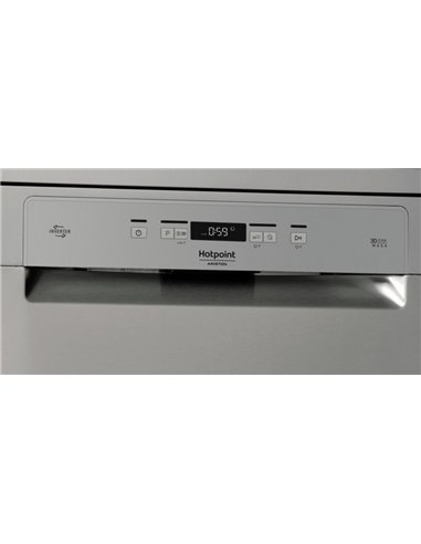 Посудомоечная машина Hotpoint-Ariston HFC 3C41 CW X, Серебристый