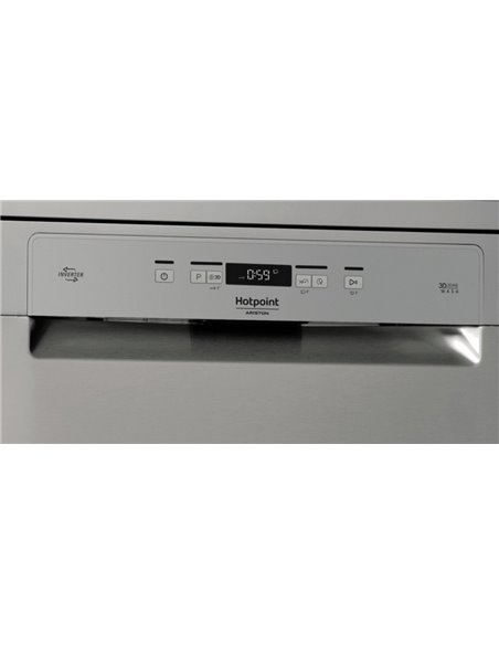 Посудомоечная машина Hotpoint-Ariston HFC 3C41 CW X, Серебристый