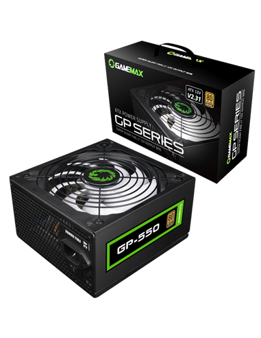 Sursă Alimentare PC Gamemax GP-550, 550W, ATX, Nemodular