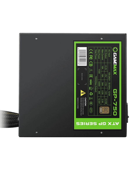 Sursă Alimentare PC Gamemax GP-750, 750W, ATX, Nemodular