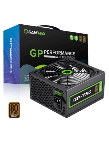 Sursă Alimentare PC Gamemax GP-750, 750W, ATX, Nemodular
